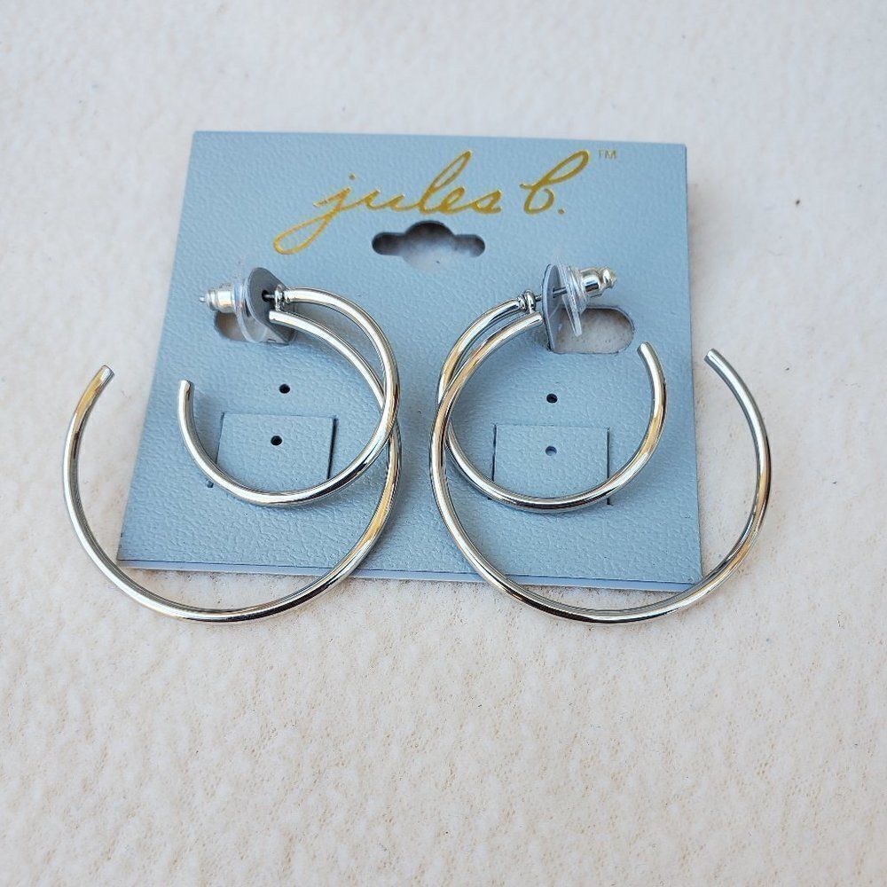 Jules B half hoop earrings